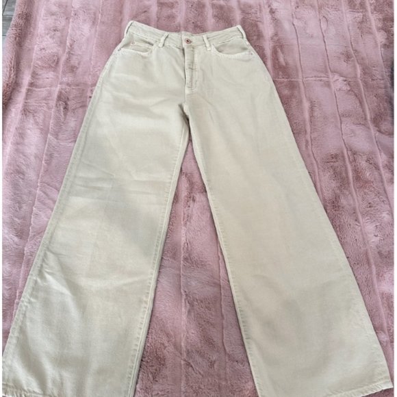 NWT Anthropologie Pilcro The Annie Wide Leg Jeans 25P - Picture 5 of 9
